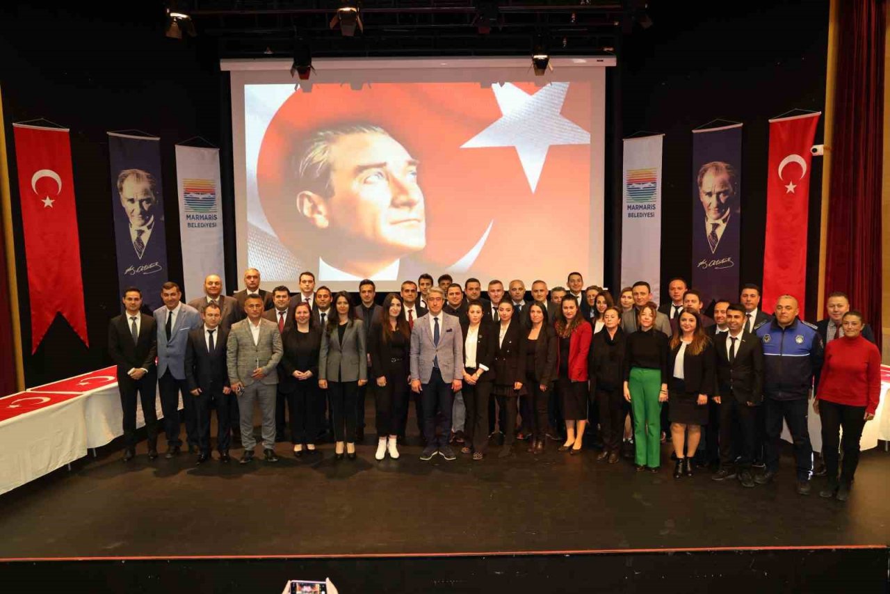 Marmaris Belediyesi’nde, 28 sözleşmeli personel memuriyete geçti