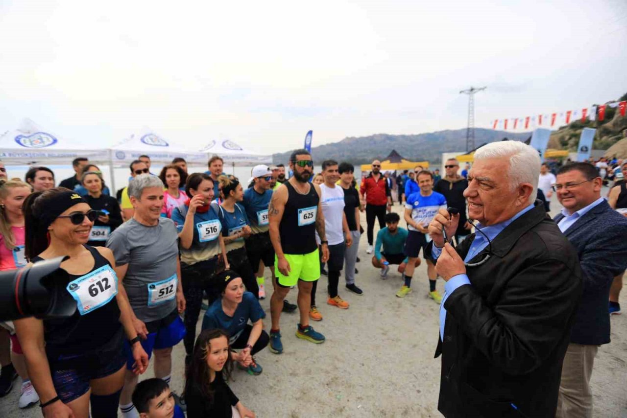 Uluslararası Latmos maratonu koşuldu