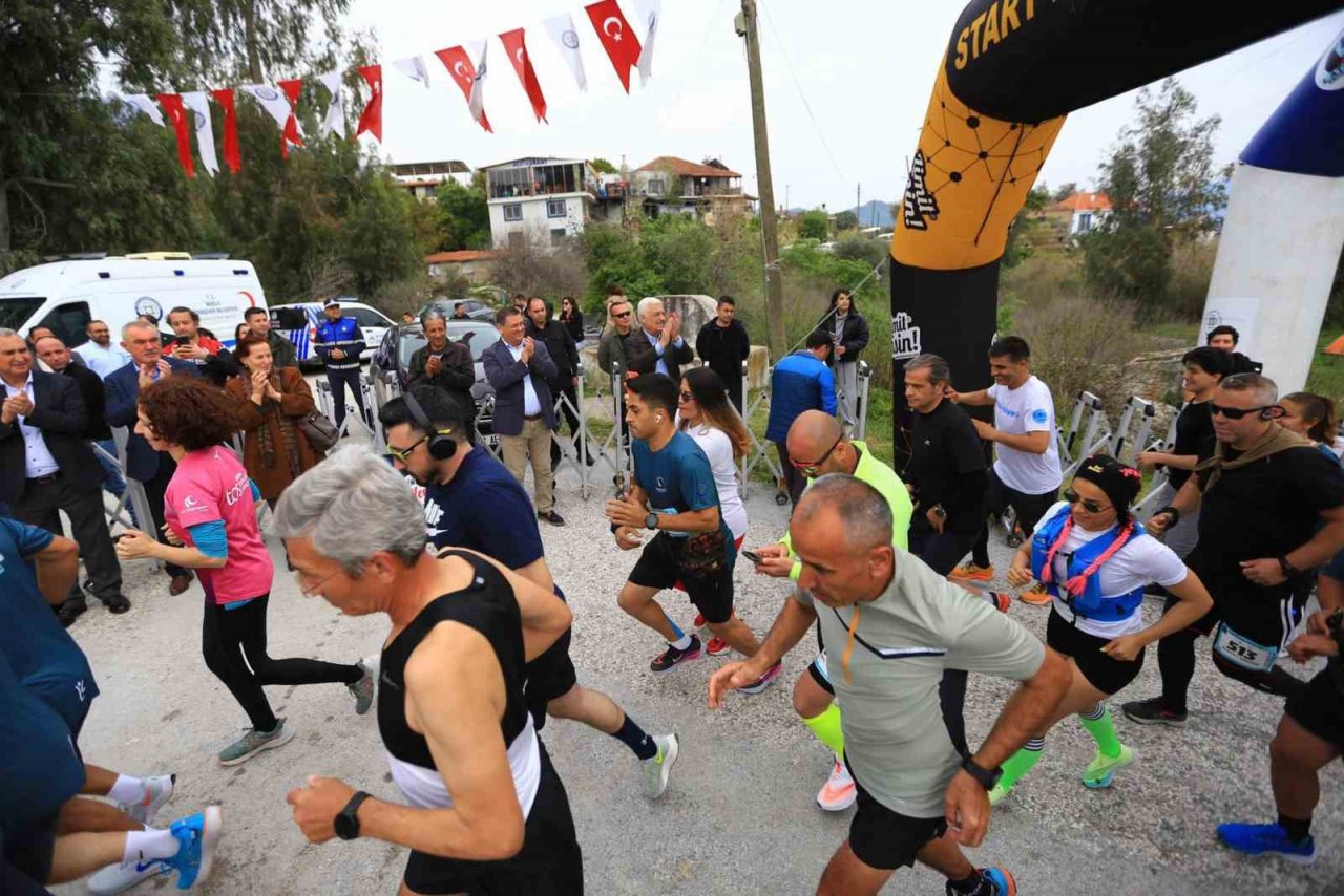 Uluslararası Latmos maratonu koşuldu