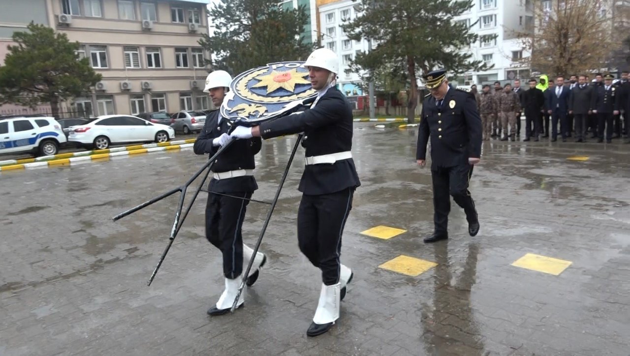 Muş’ta Türk Polis Teşkilatı’nın 178’inci kuruluş yıl dönümü