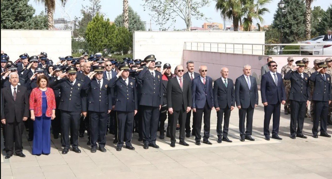 Osmaniye’de, Türk Polis Teşkilatı’nın 178’inci kuruluş yıl dönümü