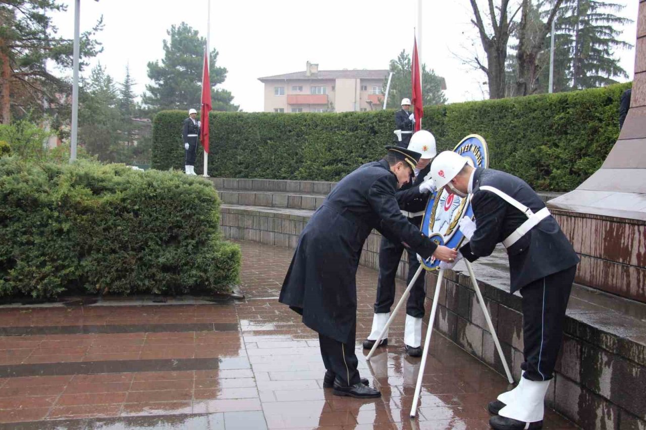 Polis teşkilatının 178’inci kuruluş yıl dönümü Bolu’da kutlandı