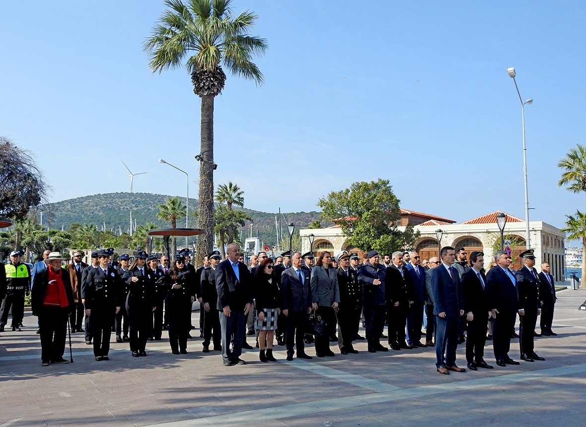 Polis Teşkilatı’nın 178. kuruluş yıldönümü Çeşme’de kutlandı