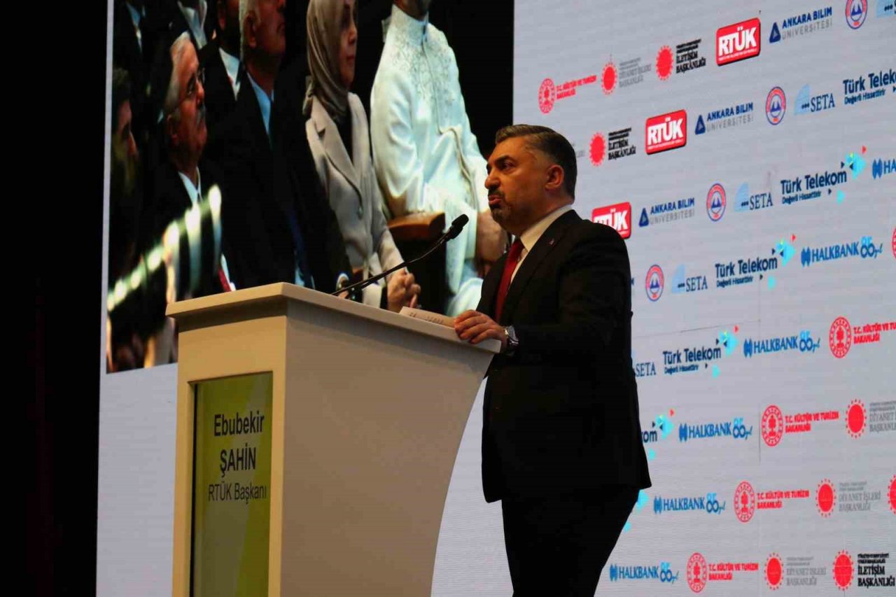 RTÜK Başkanı Şahin: “İslamofobiyle mücadelede medyamız en ön safta yer almalıdır”