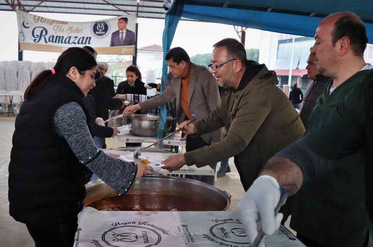 Nazilli’de 5 bin kişi aynı sofrada buluştu