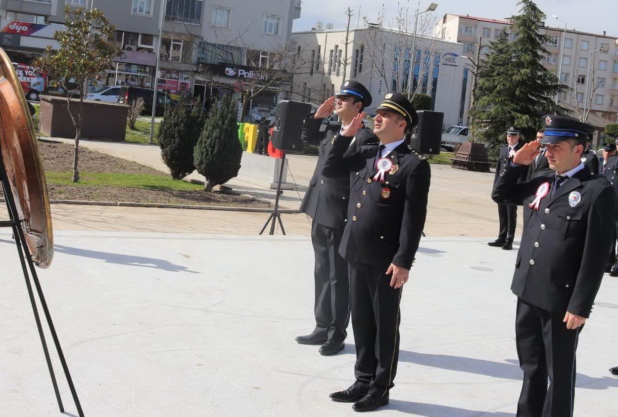 Bafra’da polis teşkilatının 178. yıl dönümü törenle kutlandı