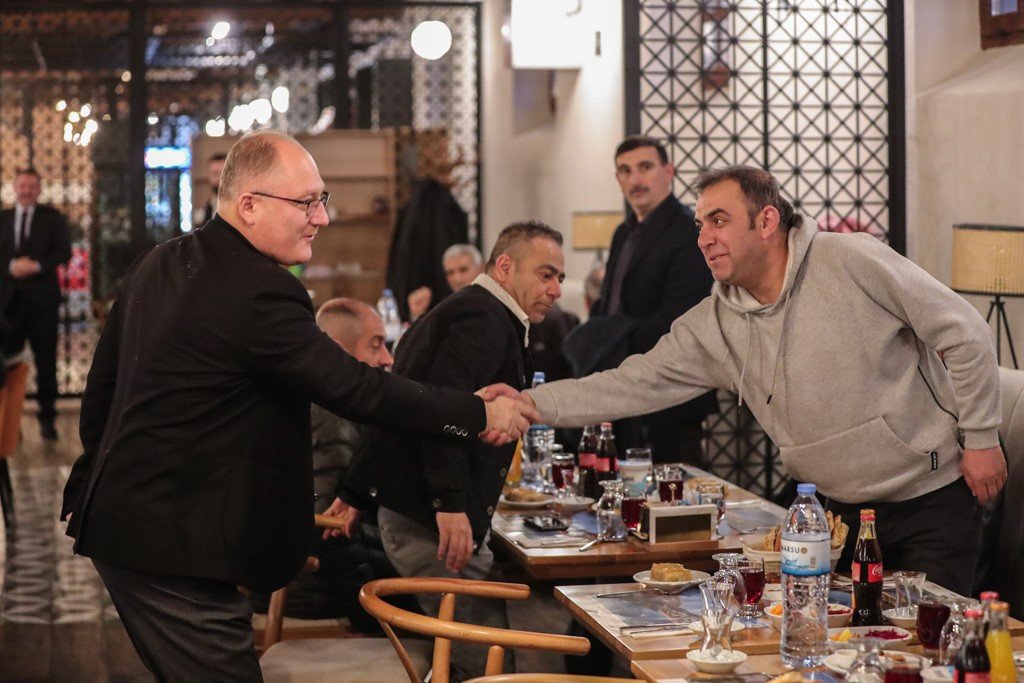 Başkan Bilgin, muhtarlarla ‘Gönül Sofrası’nda buluştu