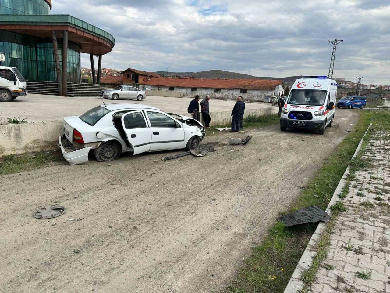 Tavşanlı’da trafik kazası: 1 yaralı
