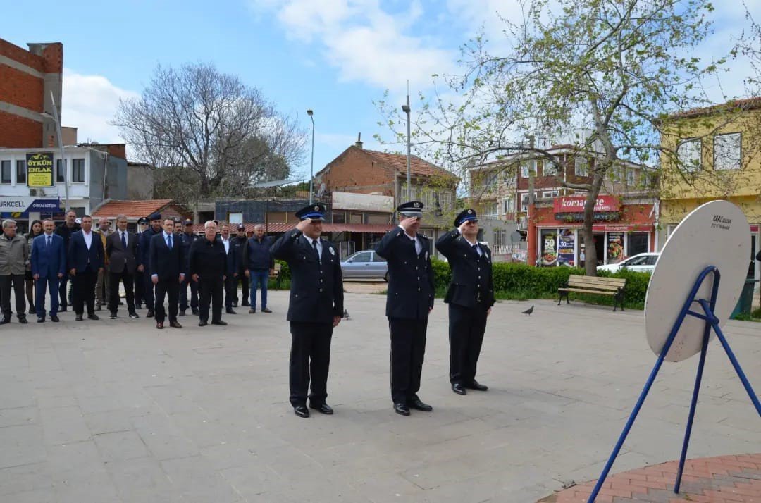 Polis Teşkilatı’nın kuruluş yıl dönümü Gömeç’te kutlandı