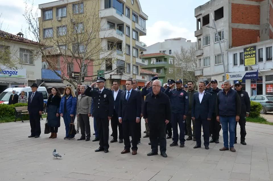 Polis Teşkilatı’nın kuruluş yıl dönümü Gömeç’te kutlandı