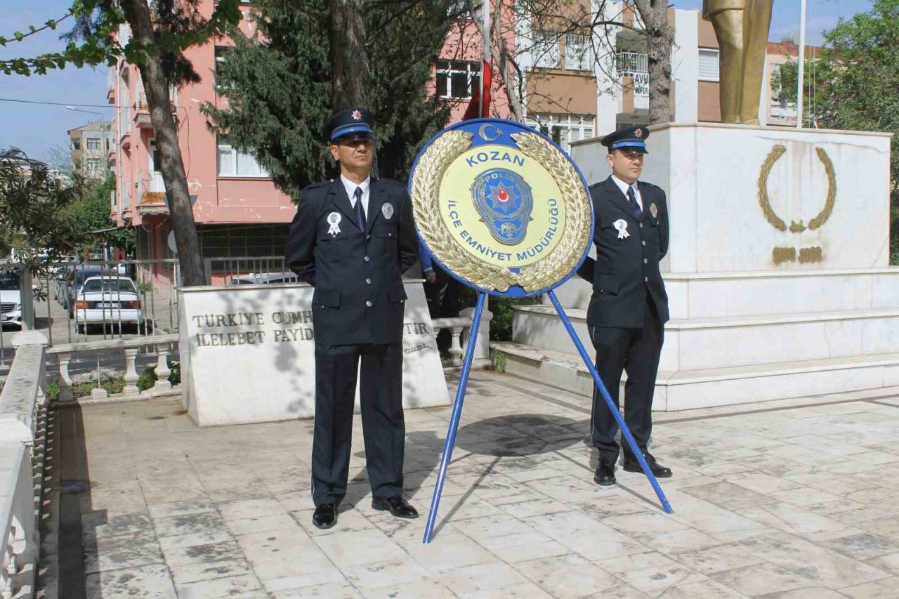 Kozan’da Türk Polis Teşkilatı’nın 178’inci Kuruluş Yıl Dönümü