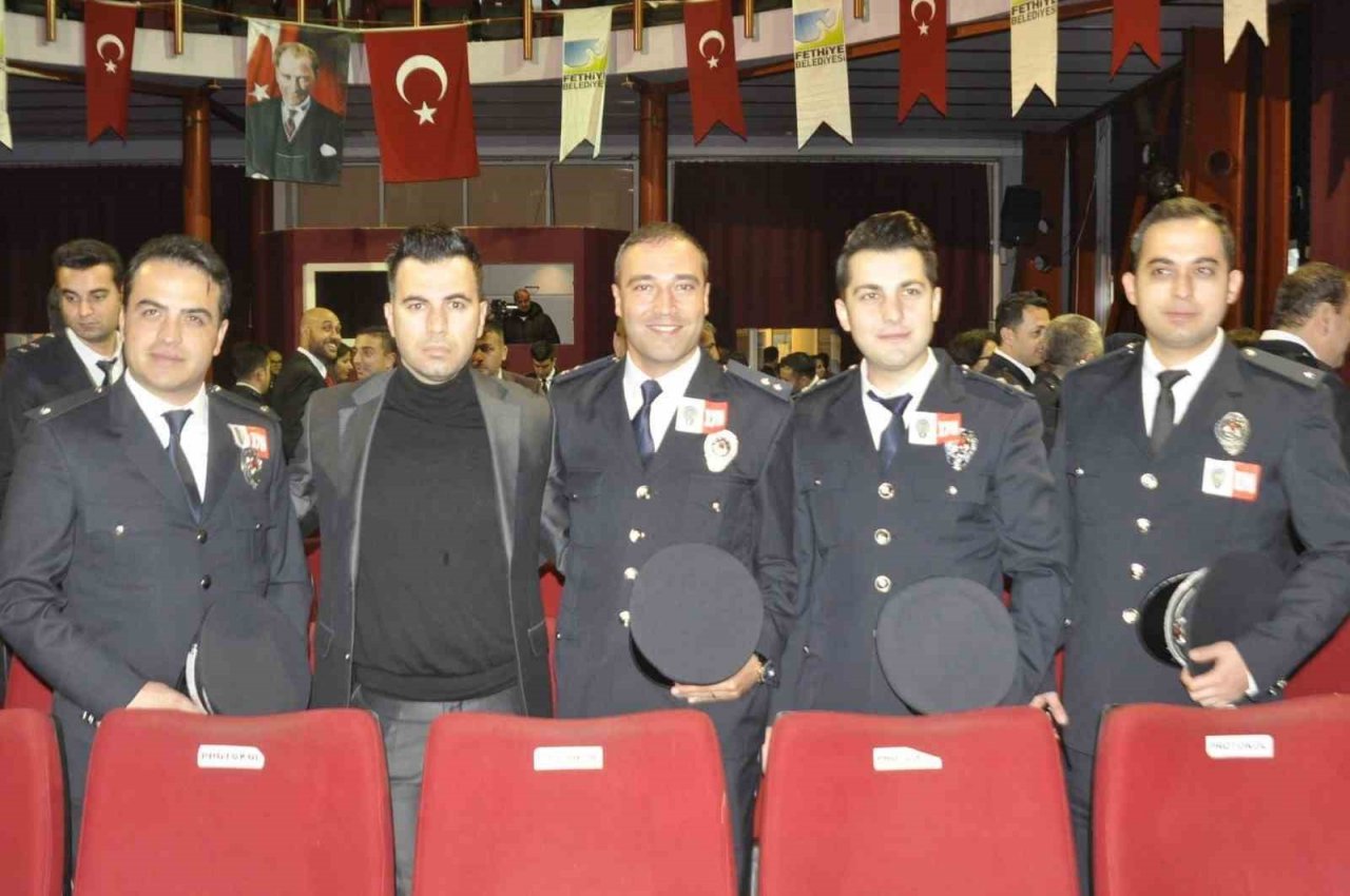 Türk Polis Teşkilatının 178.Kuruluş Yıldönümü Fethiye’de kutlandı