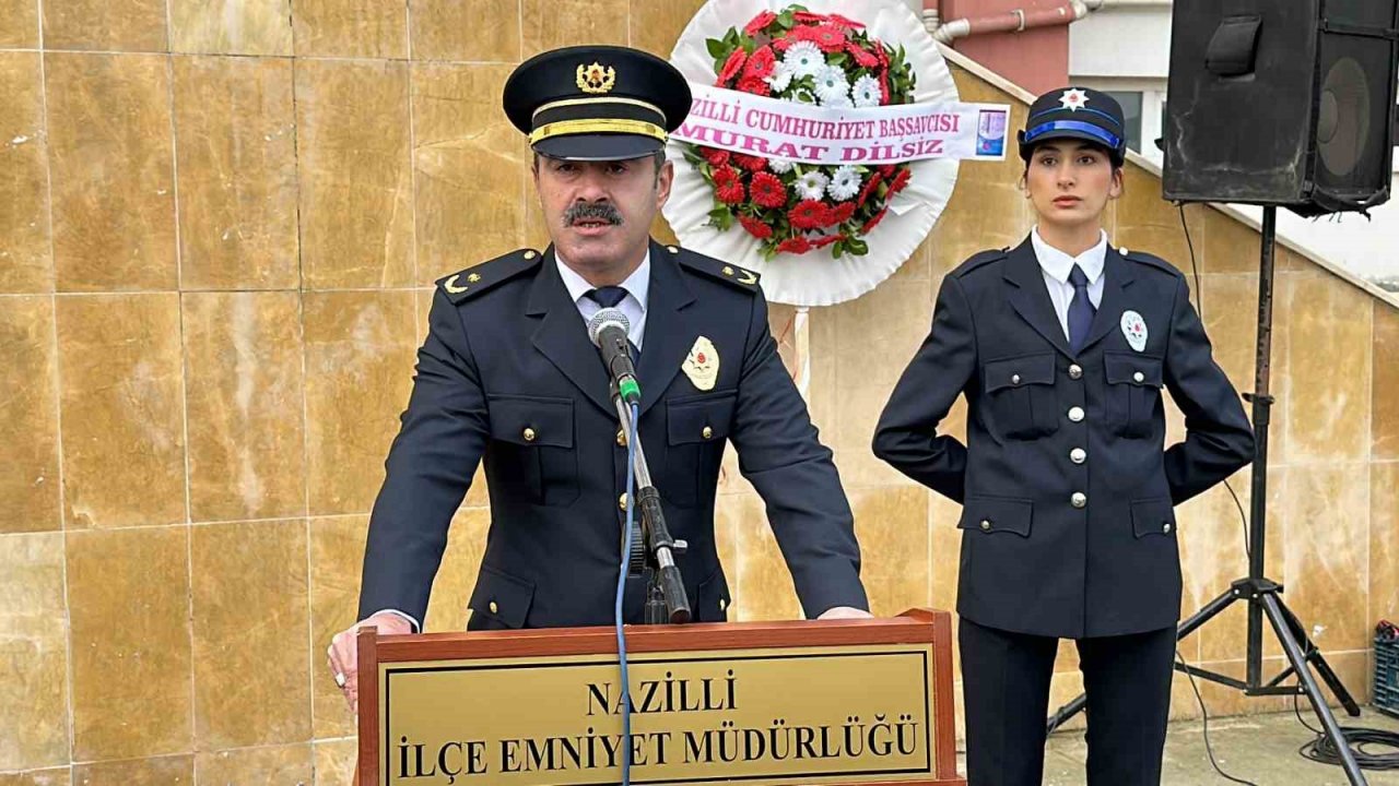 Türk Polis Teşkilatı’nın Kuruluş Yıldönümü Nazilli’de kutlandı