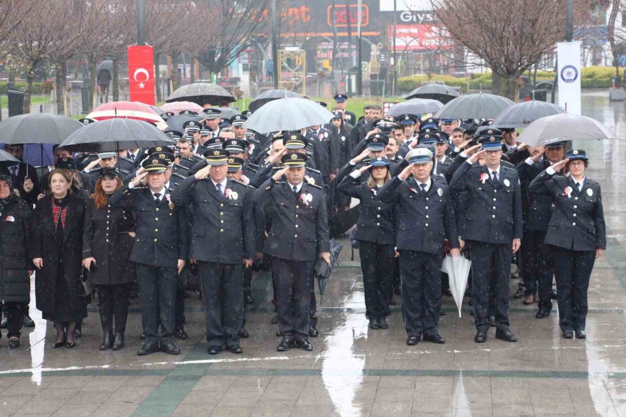 Polis teşkilatının 178’inci kuruluş yıl dönümü Bolu’da kutlandı