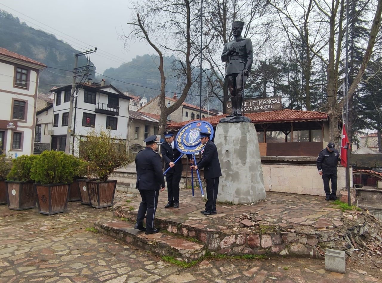 Polis teşkilatının 178’inci kuruluş yıl dönümü Bolu’da kutlandı