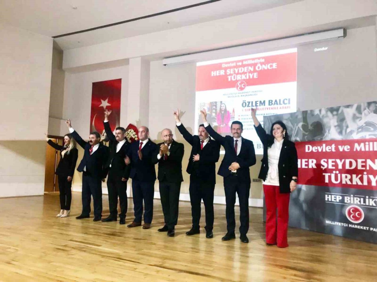 MHP Muğla Milletvekili adaylarını tanıttı