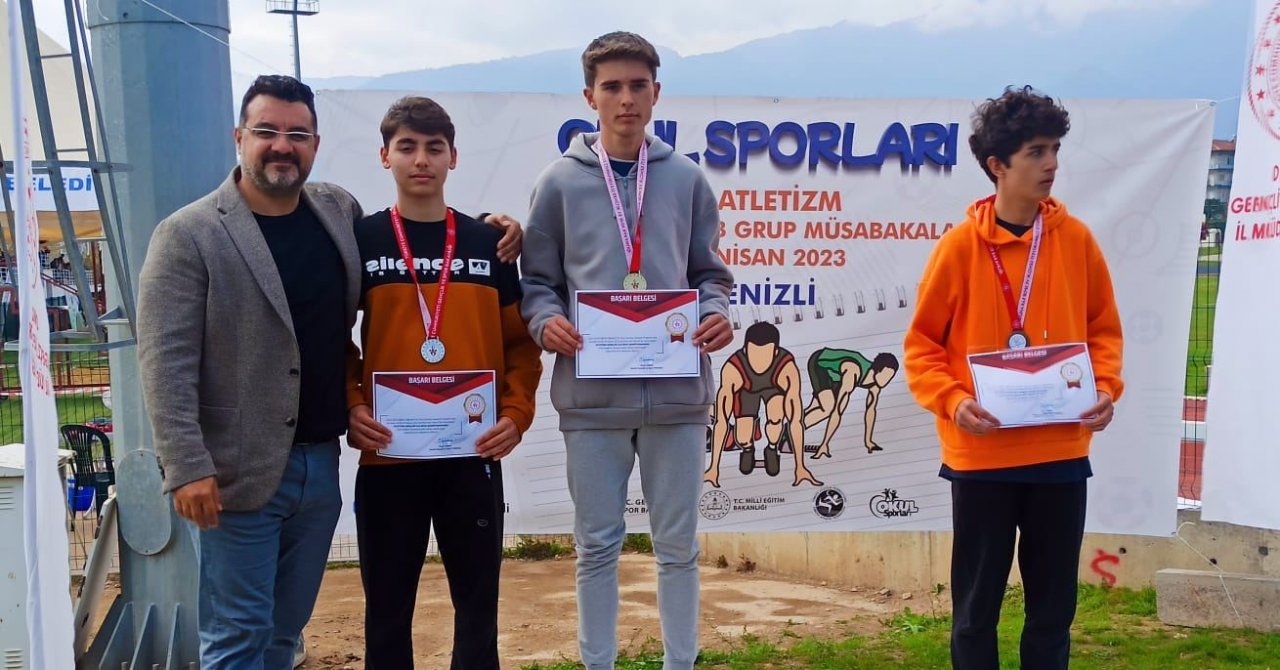 Aydınlı sporculardan madalya şöleni