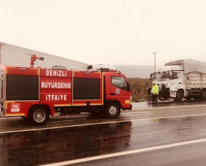 Denizli’de son 1 haftada 110 trafik kazası meydana geldi