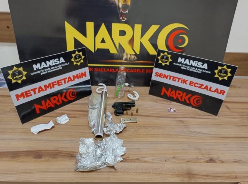 Manisa’da uyuşturucu operasyonlarında 2 tutuklama