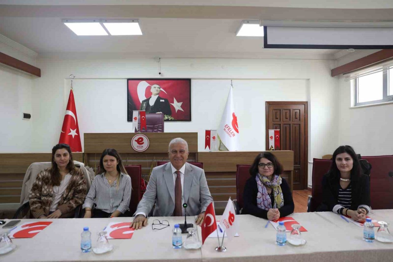 Başkan Atay, üniversite öğrencilerini ağırladı