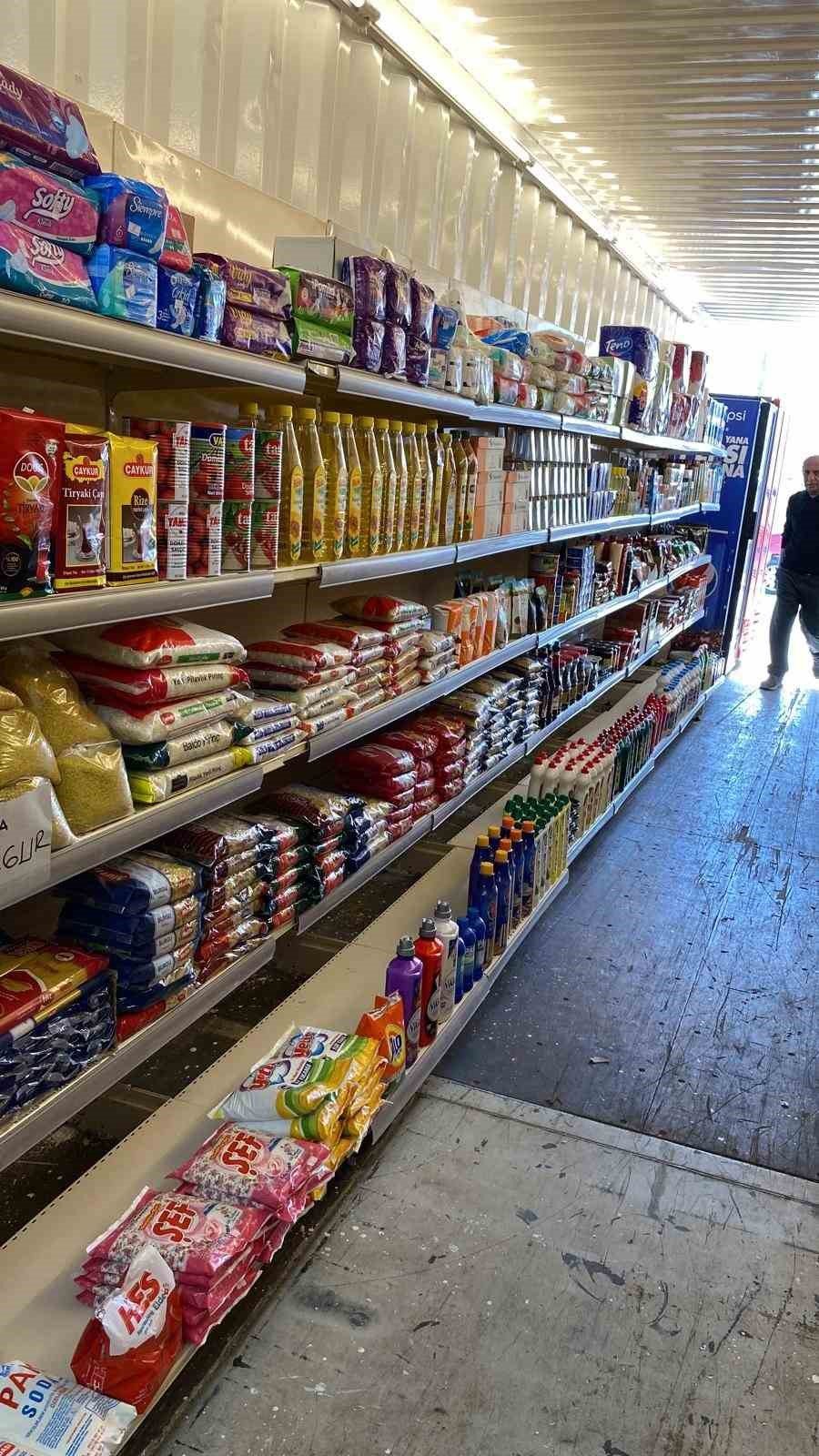 Malatyalı bakkal, depremde yıkılan ekmek teknesine ŞOK Marketler sayesinde yeniden kavuştu