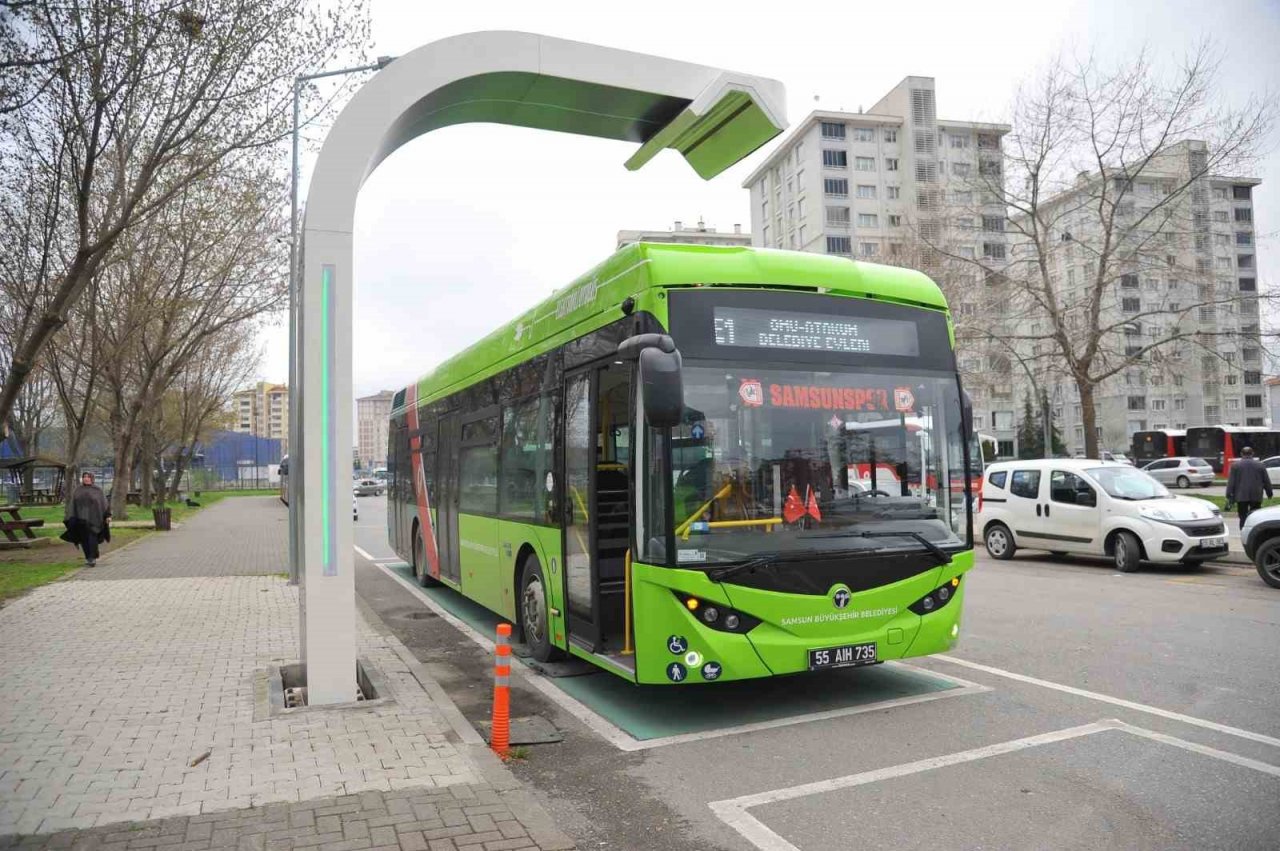 Elektrikli otobüsler 7 ayda 700 bin yolcu taşıdı