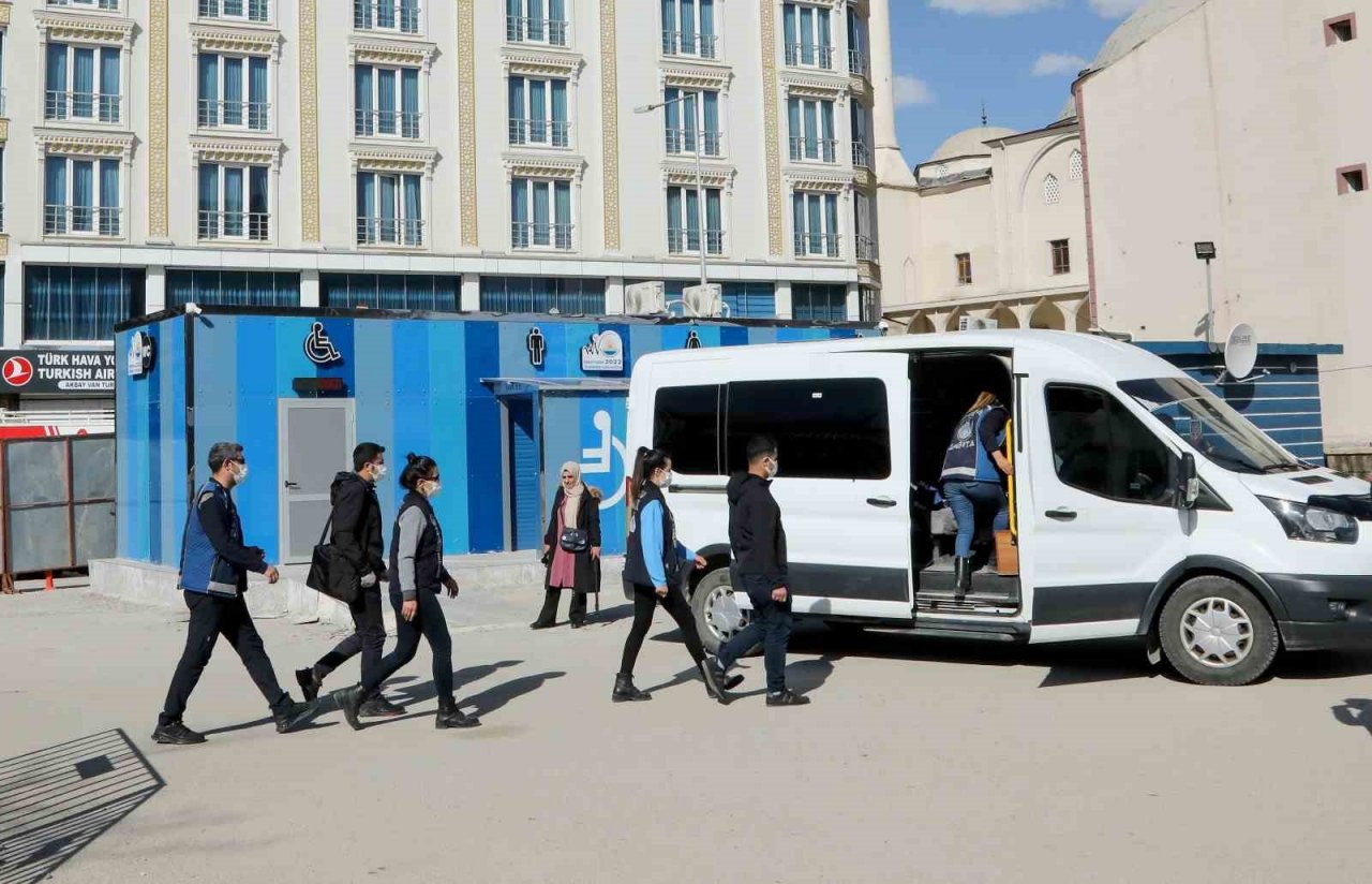 Van’da dilenci uygulaması