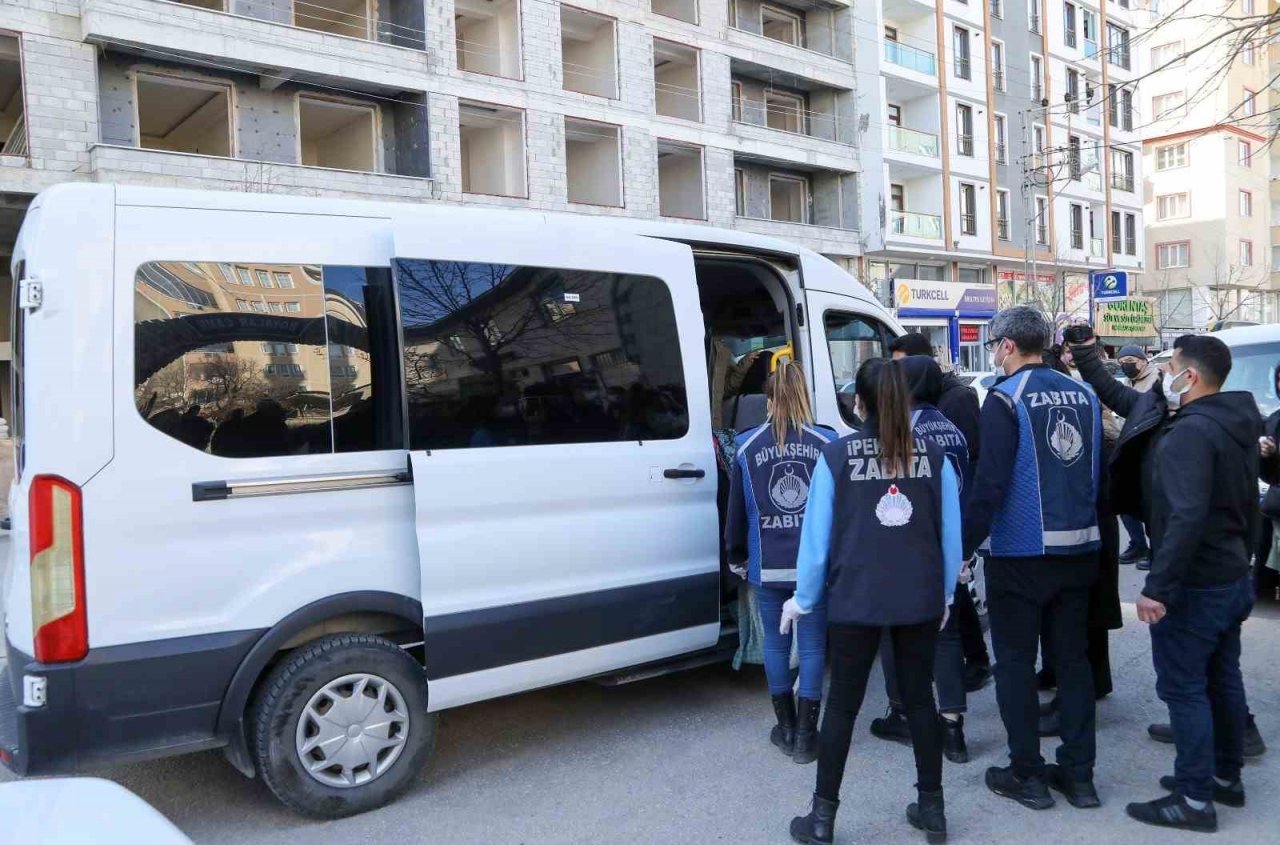 Van’da dilenci uygulaması