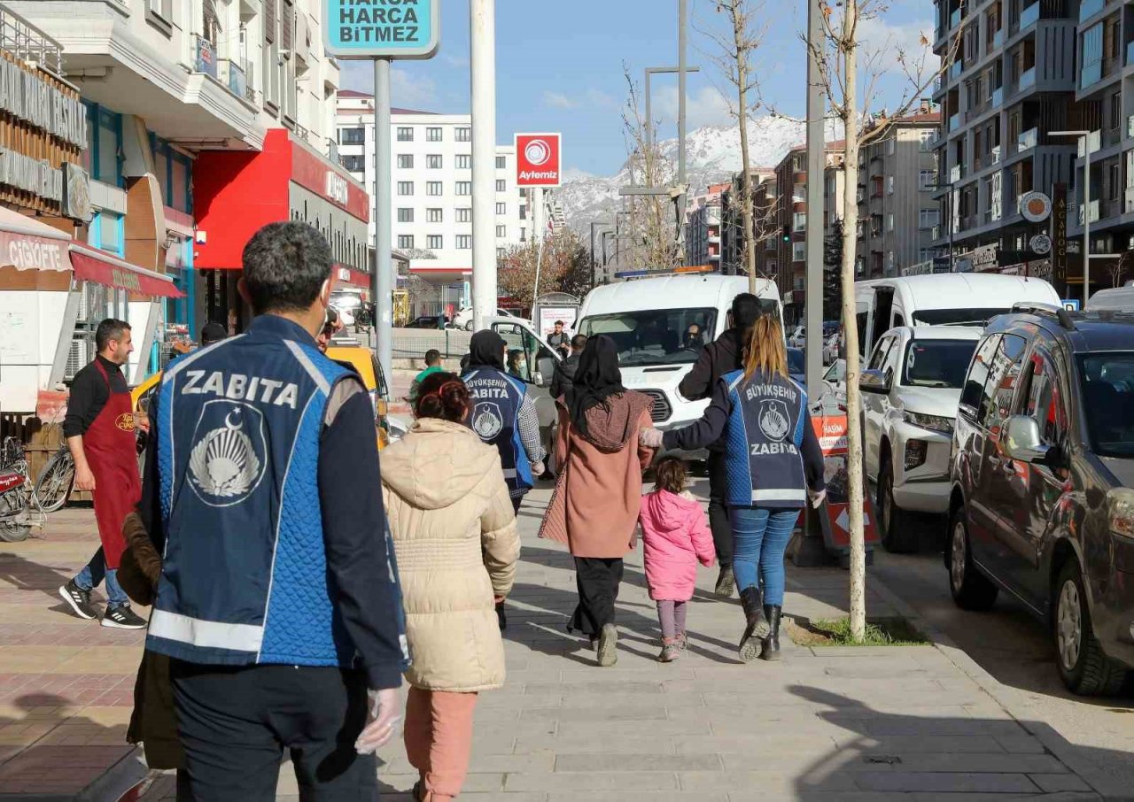 Van’da dilenci uygulaması