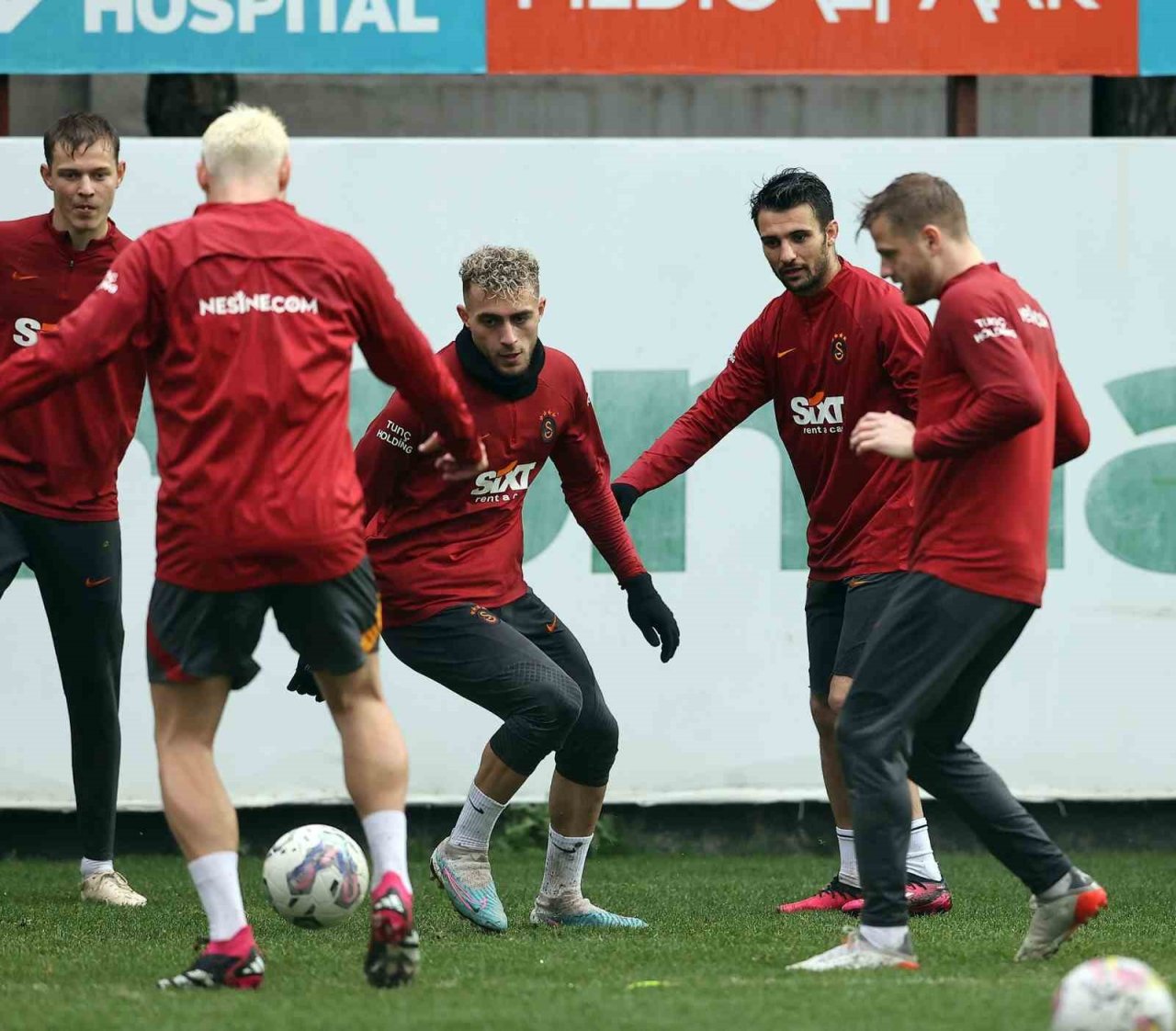 Galatasaray, Kayserispor maçı hazırlıklarına devam etti