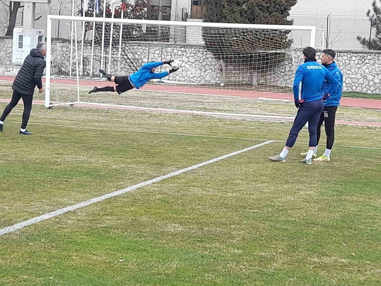 Uşakspor, Pazarspor maçı hazırlıklarını sürdürdü