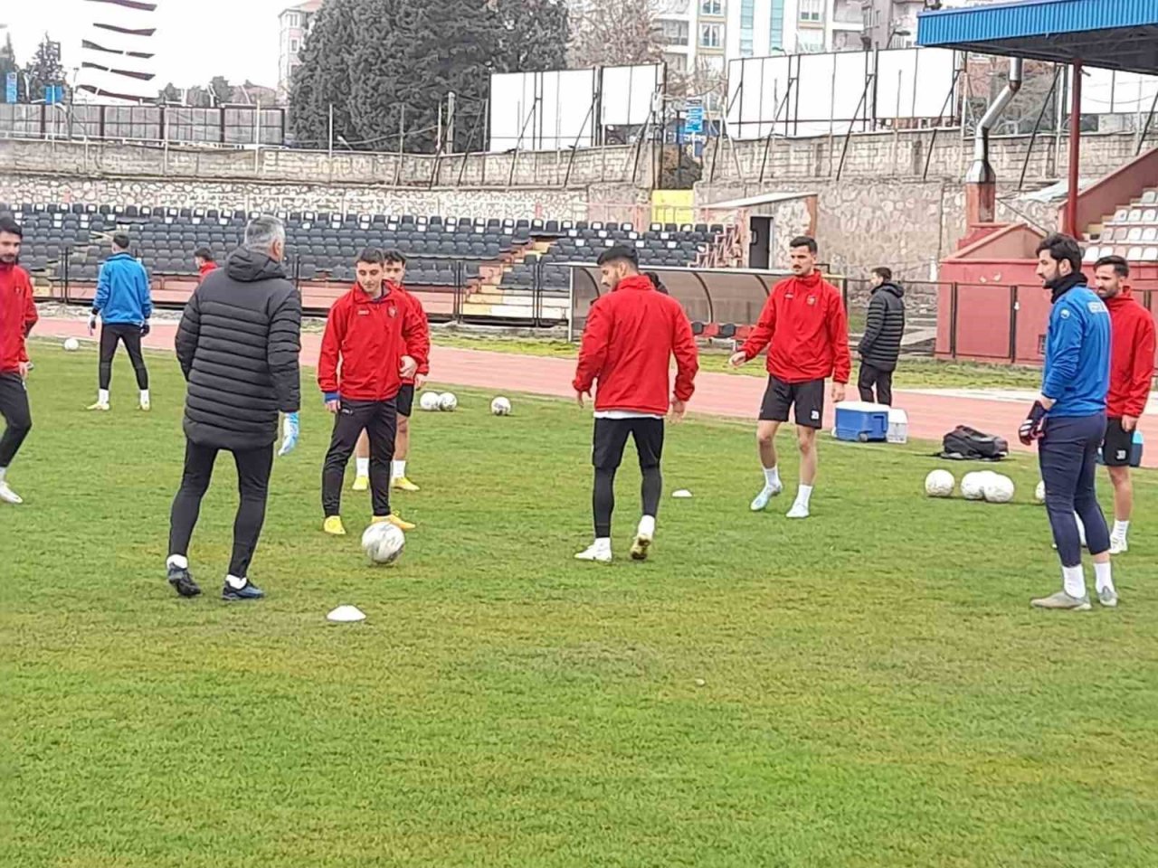 Uşakspor, Pazarspor maçı hazırlıklarını sürdürdü