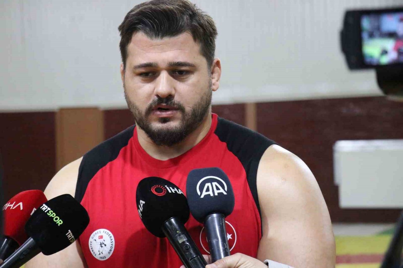 Rıza Kayaalp: “Olimpiyat şampiyonluğuna ulaşmak en büyük hayalim”