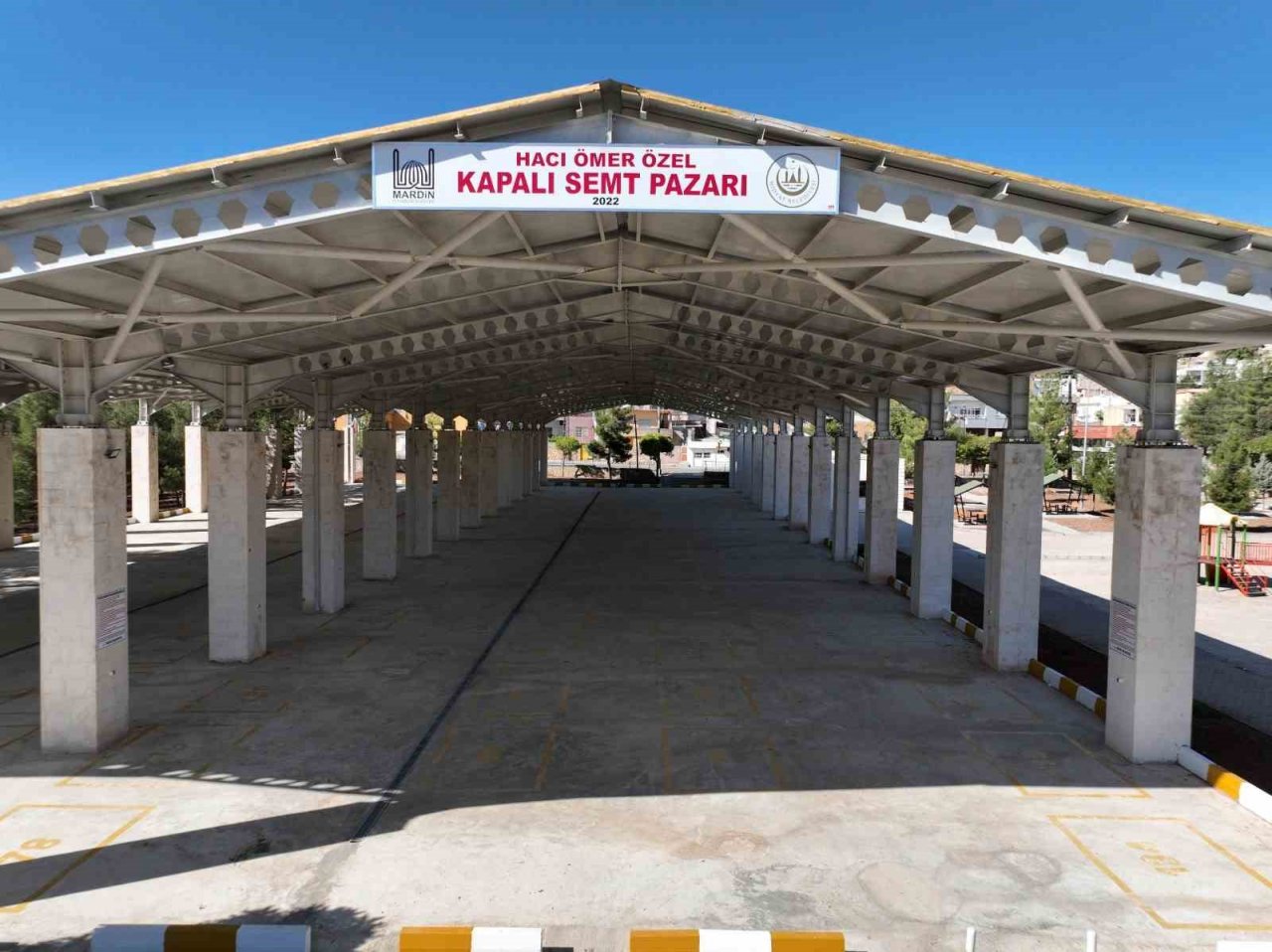 Mardin Büyükşehir Belediyesi 4 ilçede kapalı pazar alanı çalışmalarını tamamladı