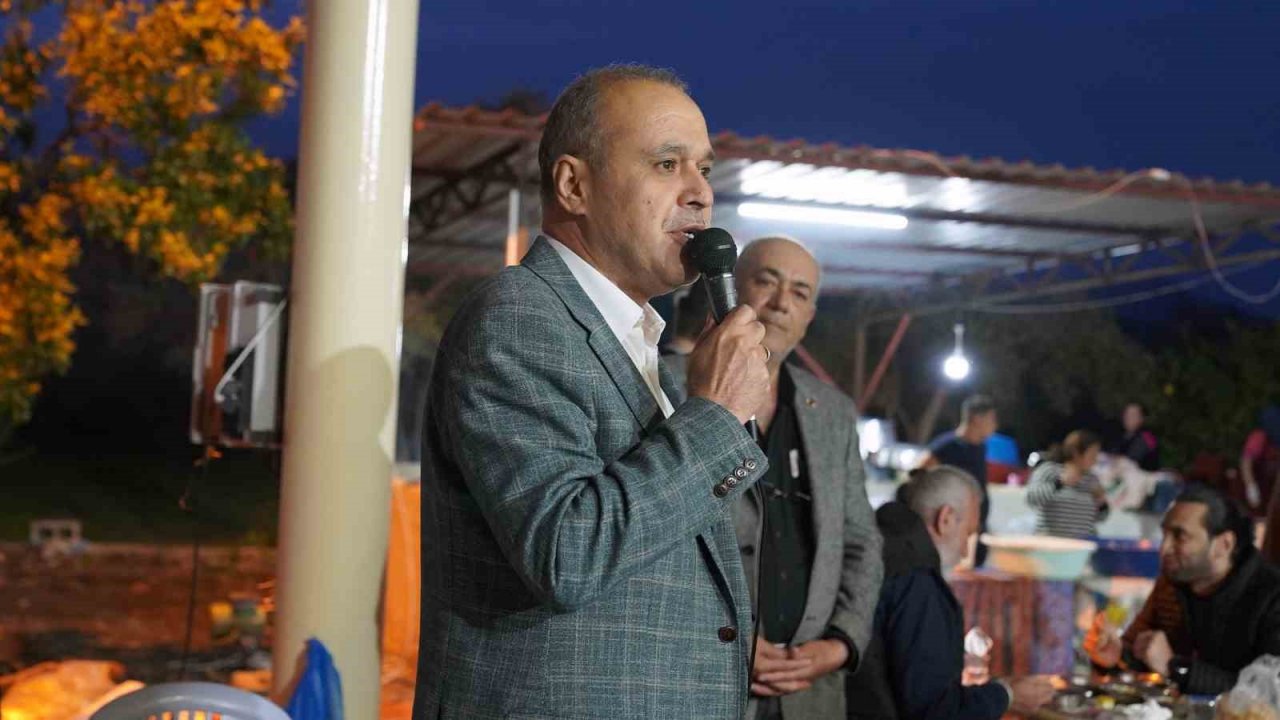 Başkan Uzundemir Yeşilyurt Muhtarlığının iftar programına katıldı