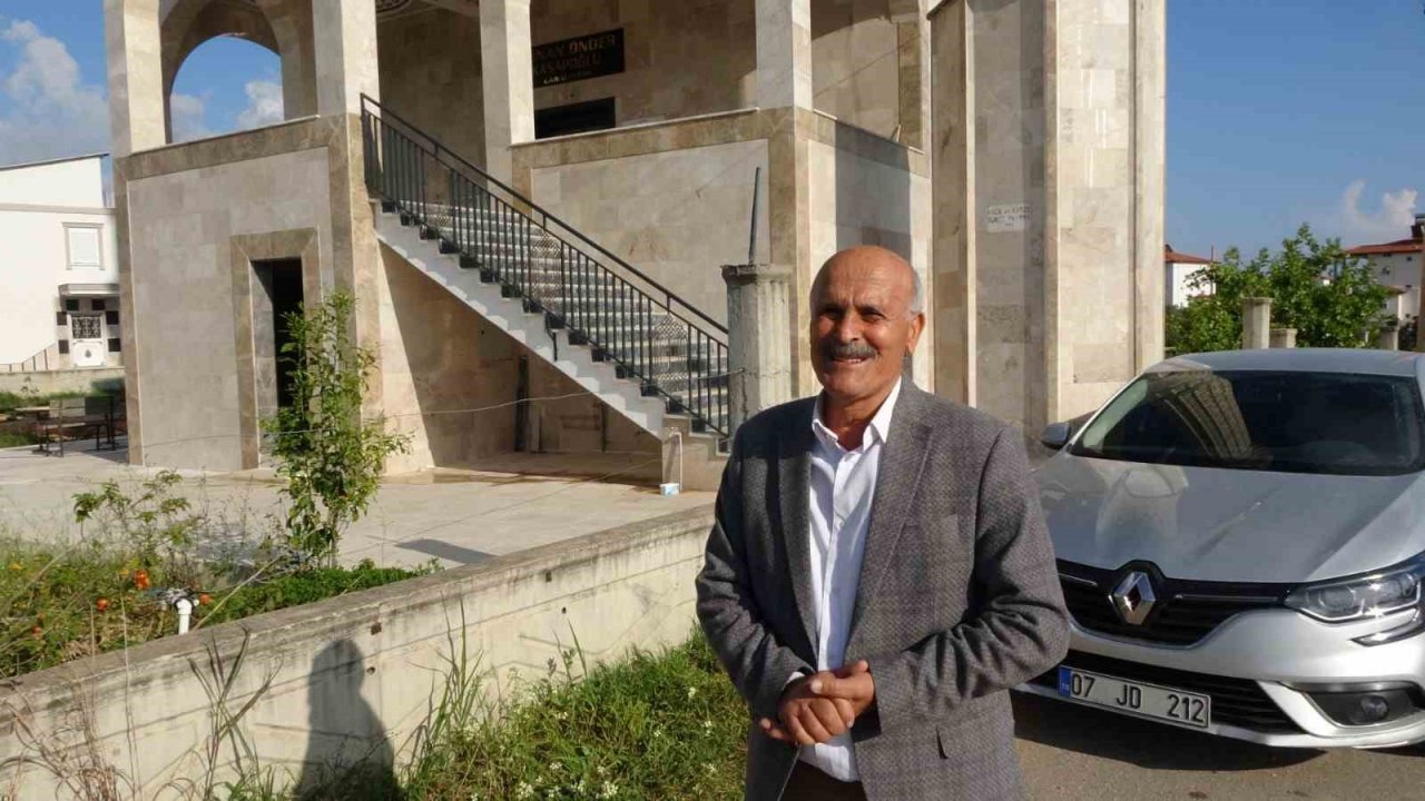 İnşaat halindeki caminin musluklarını çaldılar