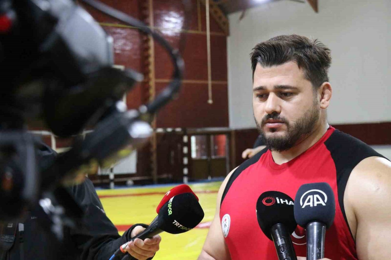 Rıza Kayaalp: “Olimpiyat şampiyonluğuna ulaşmak en büyük hayalim”