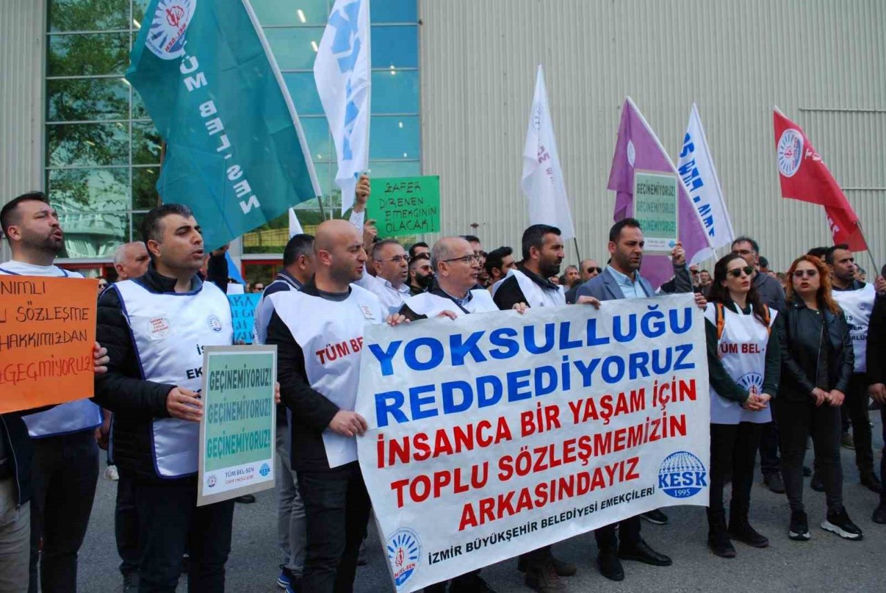 İzmir Büyükşehir’de iş bırakma kararı