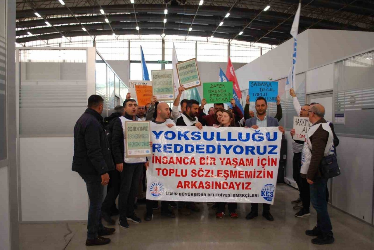 İzmir Büyükşehir’de iş bırakma kararı