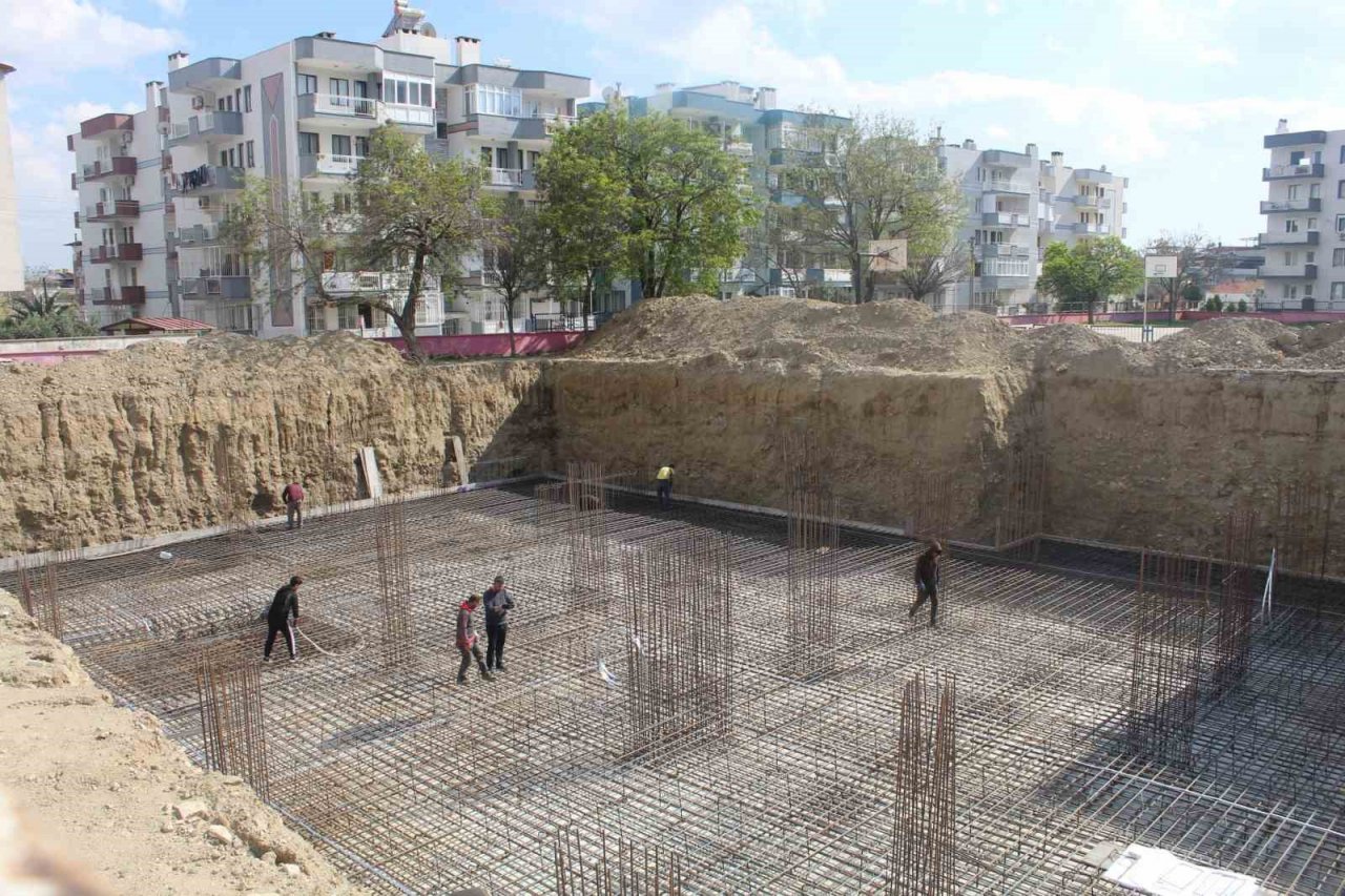 TOBB’nin Söke’ye kazandırdığı anaokulu inşaatı devam ediyor