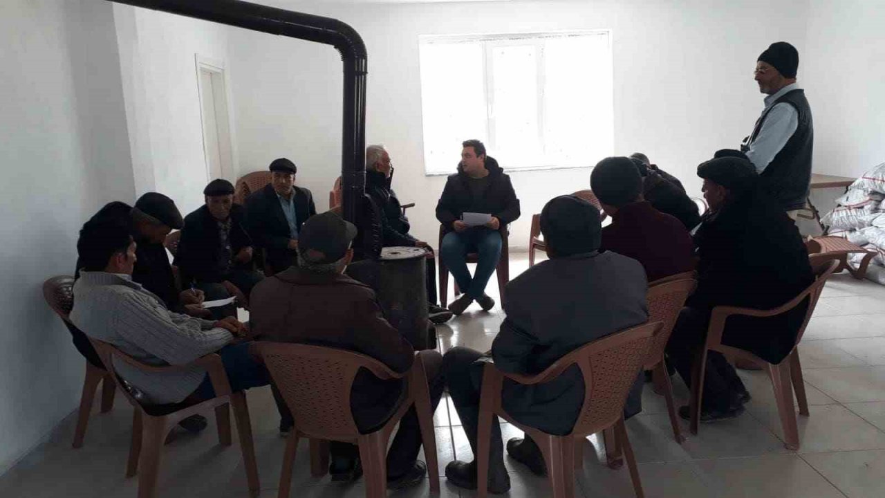 Köylülere IFAD projesi anlatıldı