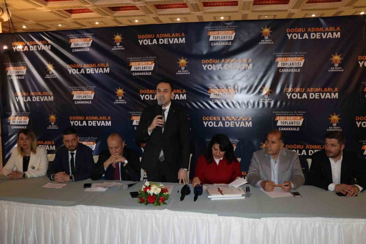 AK Parti Çanakkale’de Milletvekili adaylarını tanıttı