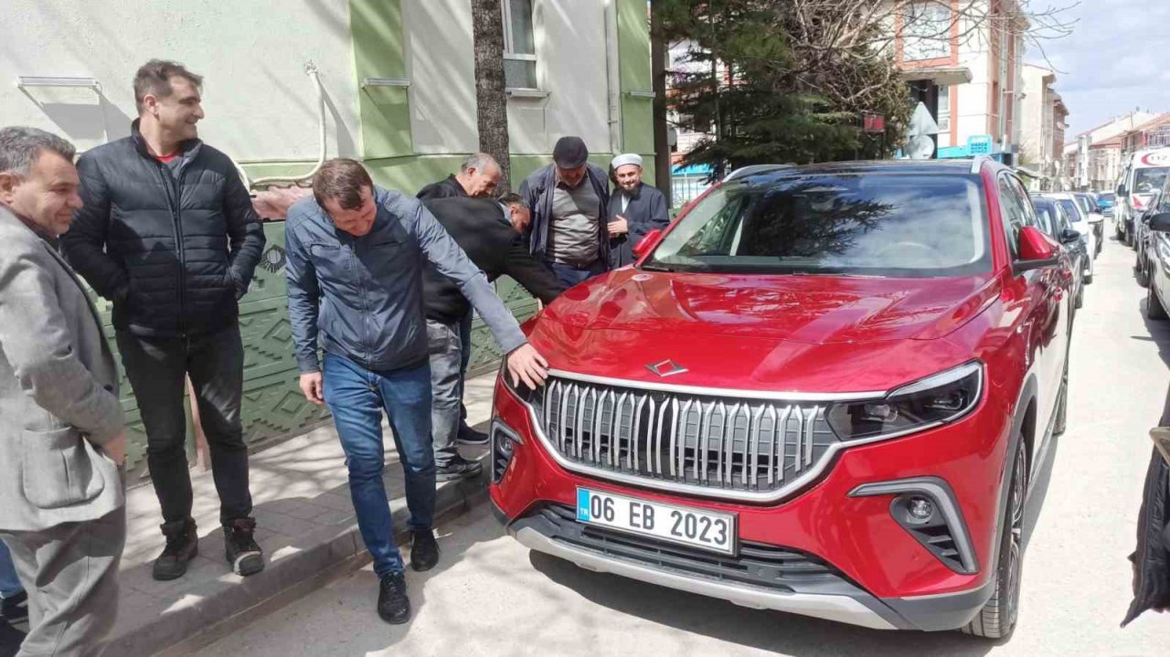 Enerji Bakanı ile Eskişehir’e gelen TOGG, yoğun ilgi gördü