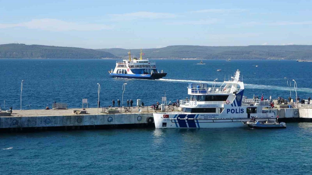 Bozcaada ve Gökçeada’ya yarınki bazı feribot seferlerine fırtına engeli