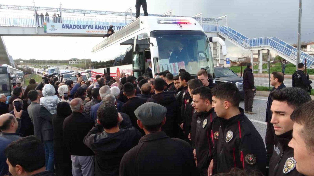 Cumhur İttifakı’na Malatya’da coşkulu karşılama