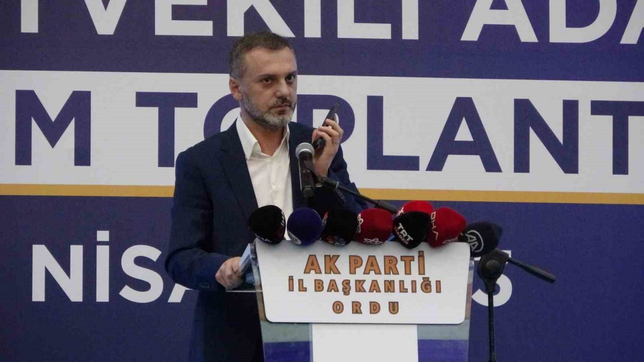 AK Parti Ordu milletvekili adayları tanıtıldı