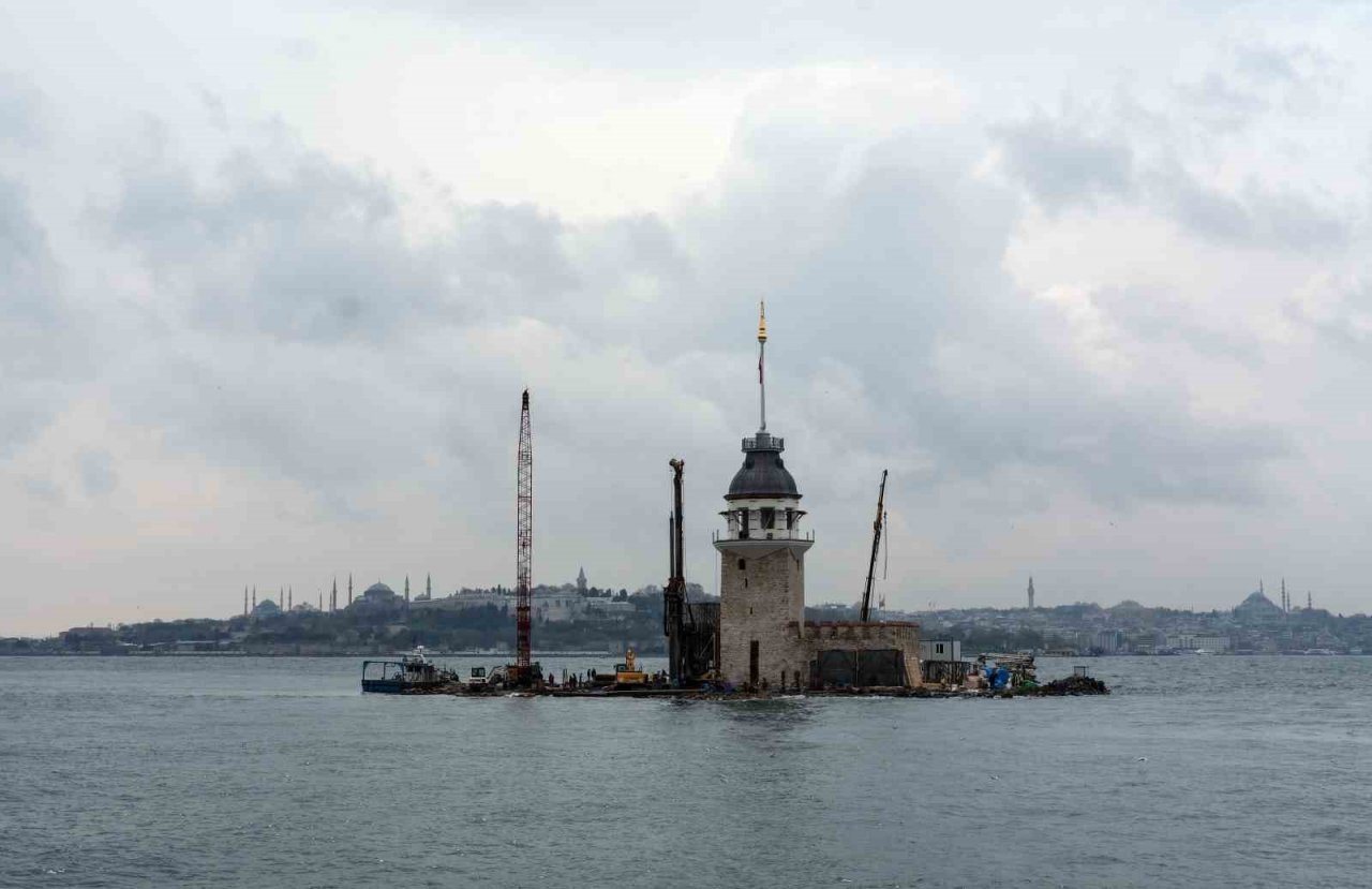 Kız Kulesi yeni görüntüsüyle mest etti