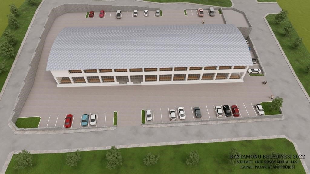 Kastamonu’da kapalı pazar alanı ihalesi gerçekleştirildi