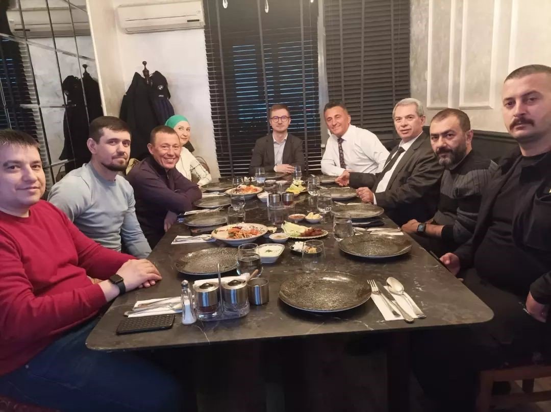 Marmaris ve Nijnekamsk heyetleri iftarda buluştu