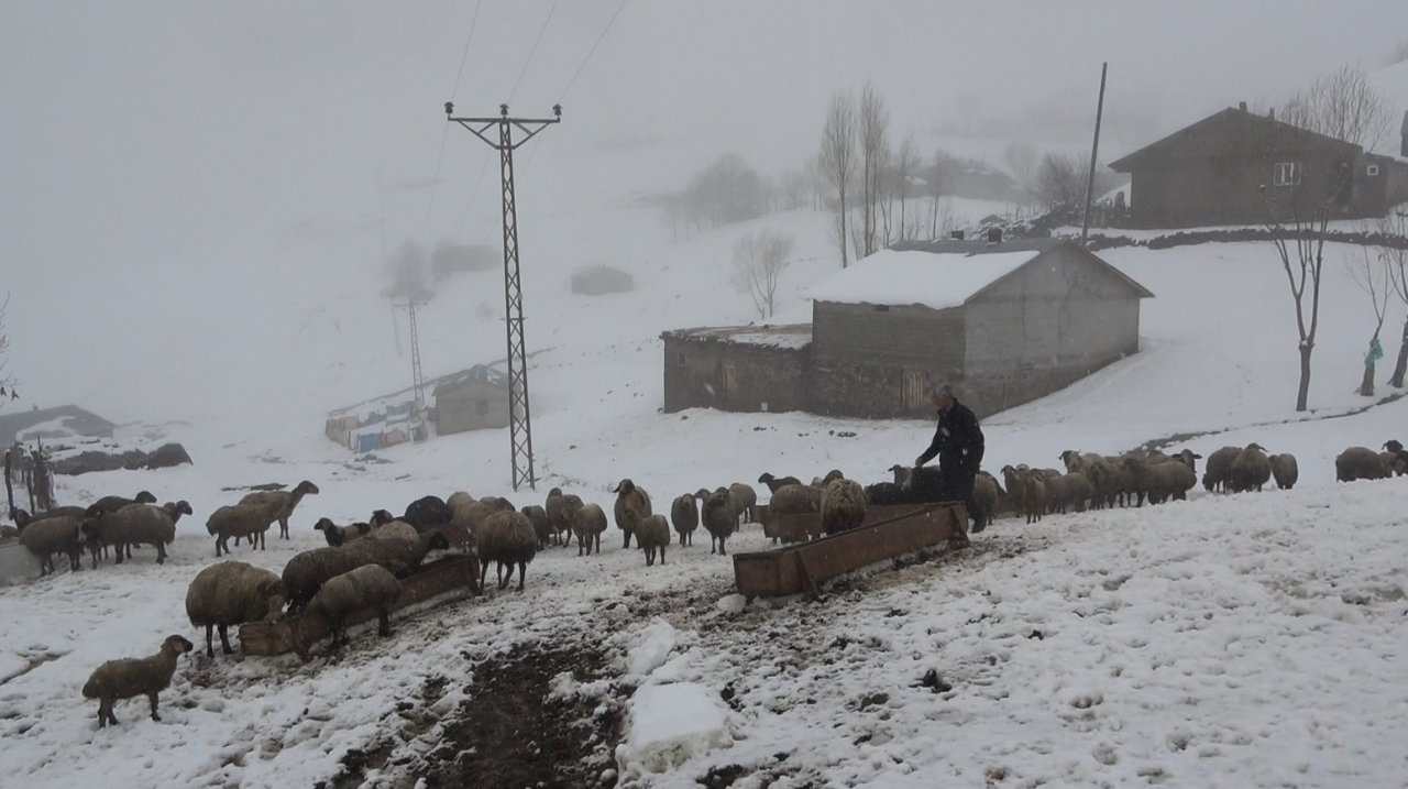 Kar geri geldi, hayat felç oldu